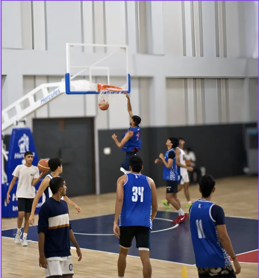 Advanced basketball training program at ASB Academy Bangalore